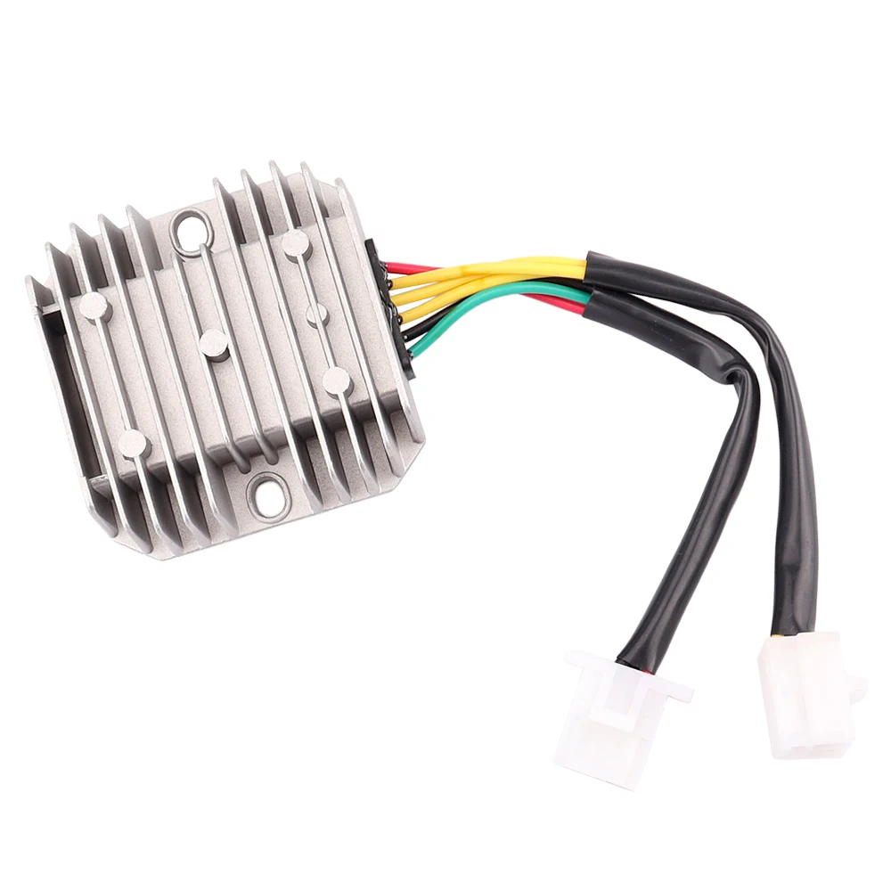 

For GY6 Voltage Regulator Rectifier 6 Wires 125cc 150cc 152QMI 157QMJ CH125 Scooter ATV Moped Quad 2 Plug