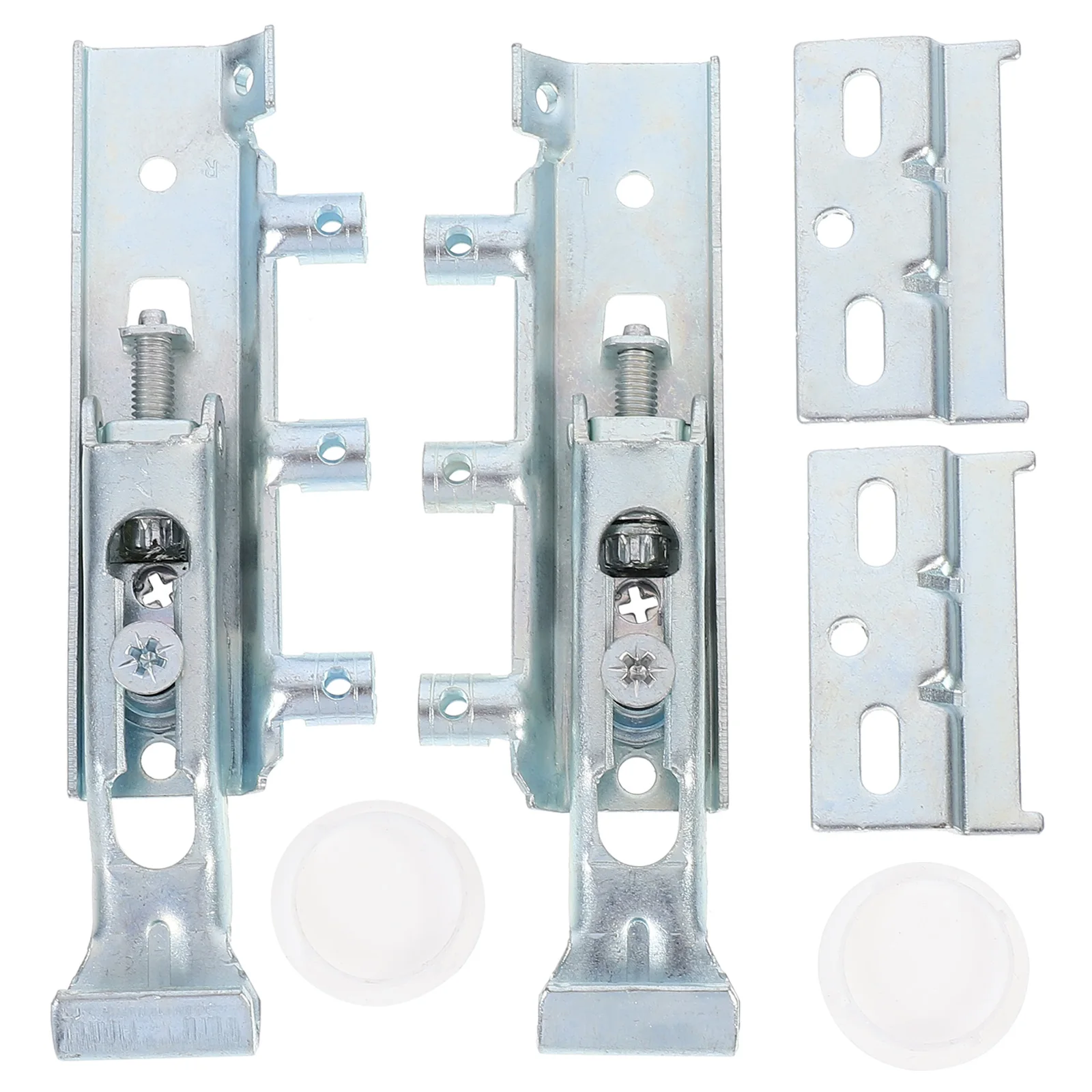 

Invisible Hanging Code Steel Wall Mount Hanger Silver Metal Suspension Fitting Cabinet Hanger Durable Practical Furniture