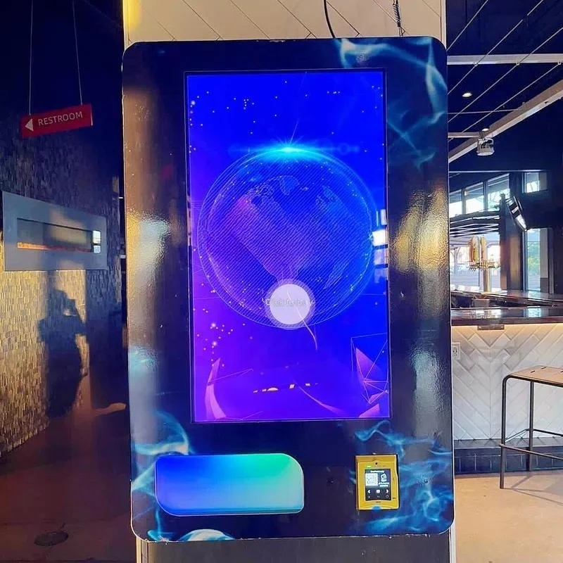 Customized version for 32 inch mini vending machine with touch screen and multiple payment methods