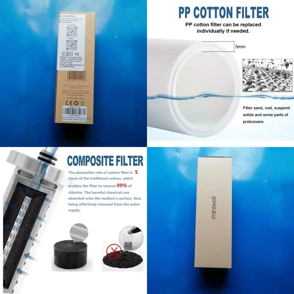

Dual-Filter Shower Head with Replaceable Cartridges for 99% Chlorine Removal
