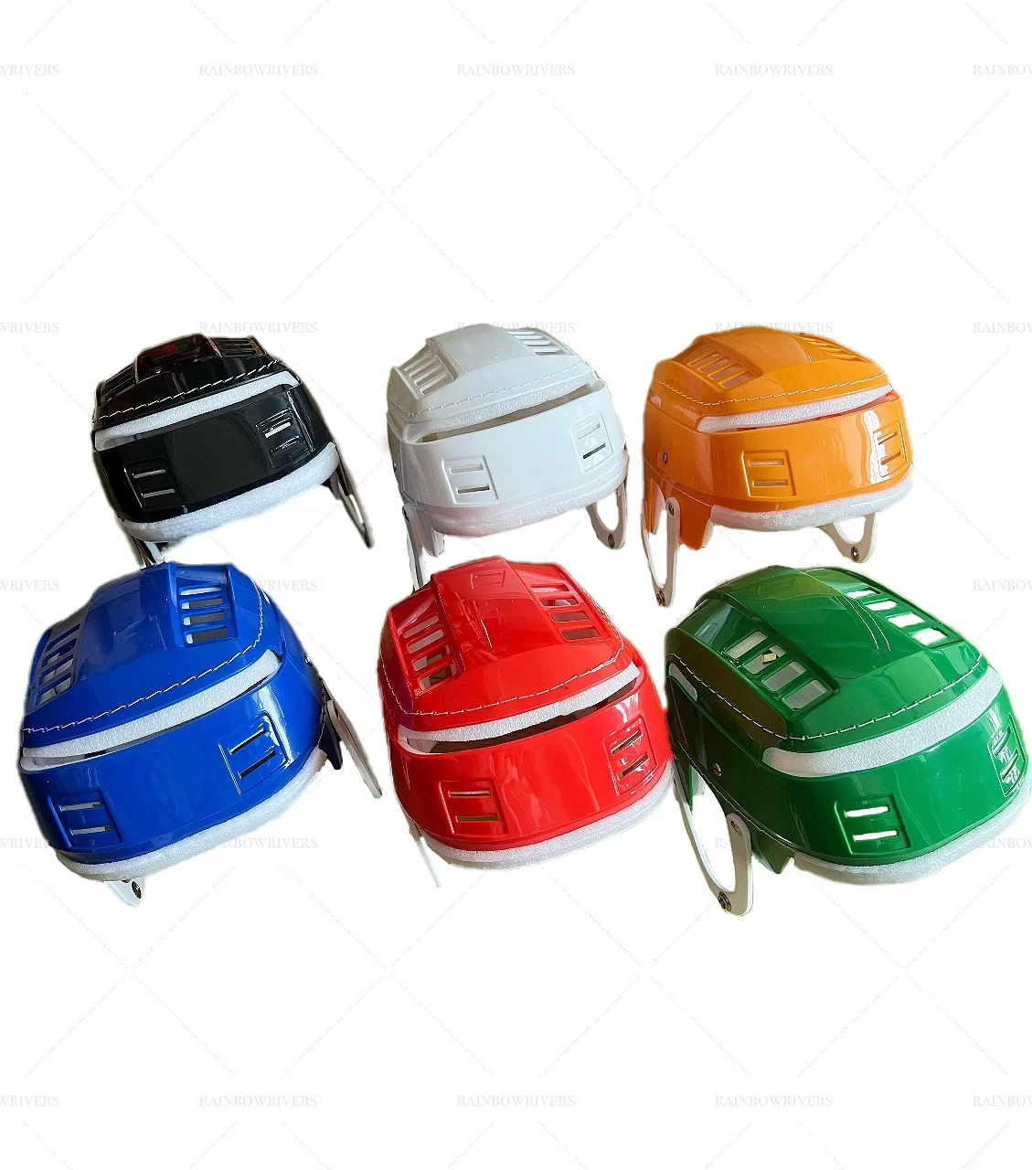 خوذة هوكي هيرلينج الأكثر مبيعًا من سوق أيرلندا بستة ألوان لخوذات هوكي هيرلينج لحماية الرأس