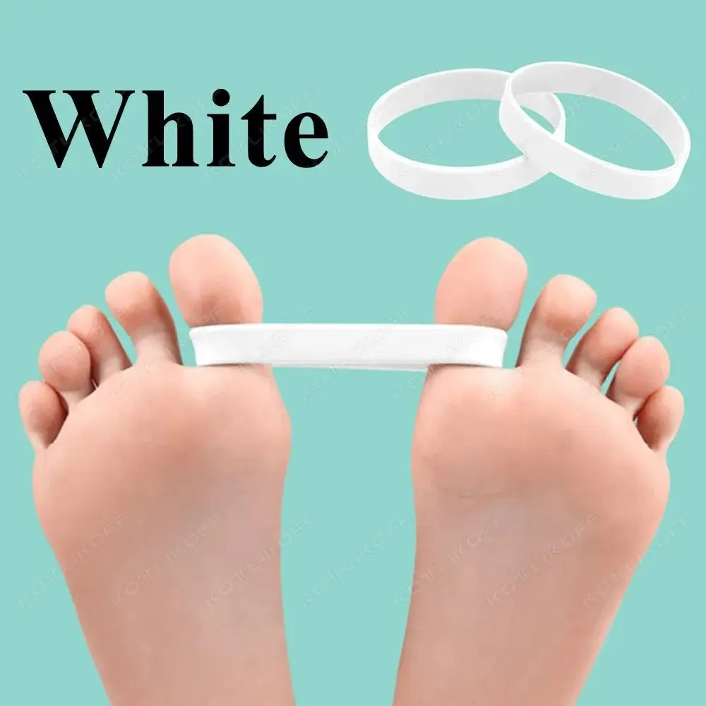 

Silicone Thumb Posture Corrector Elastic Toe Training Toe Valgus Corrective Belt Efficient Solid Color Thumb Straightening Strap