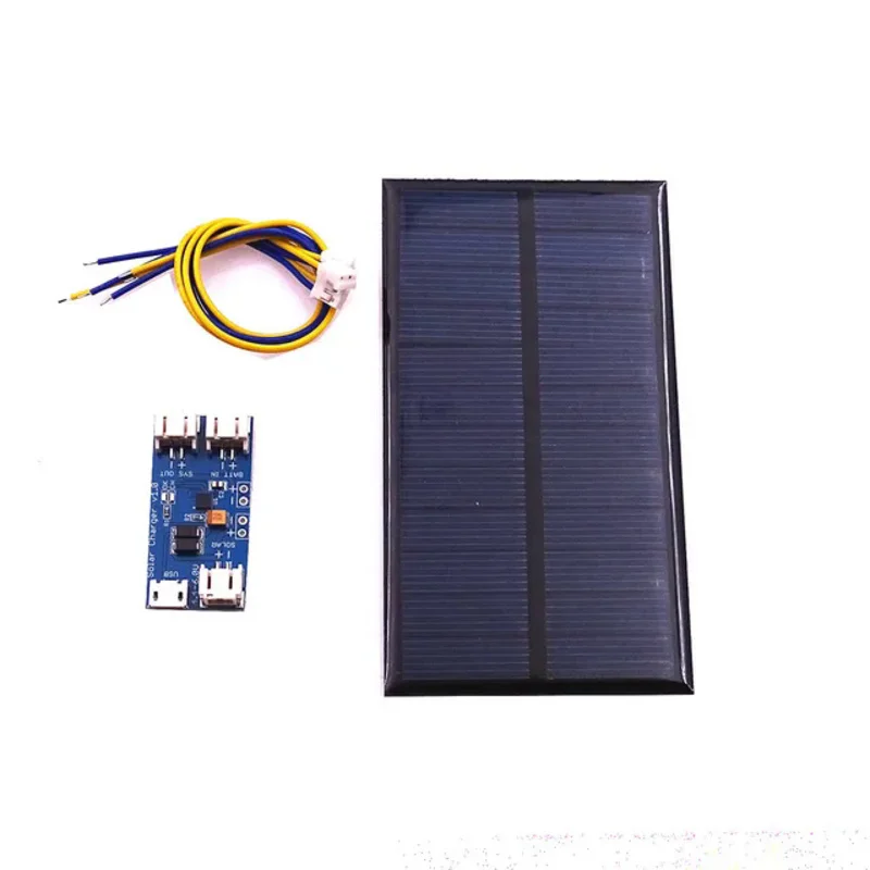 1PCS Mini Mono 110*60MM Solar Panel 5V 60MA for Mini solar panel charging and generating electricity with solar lipo charger