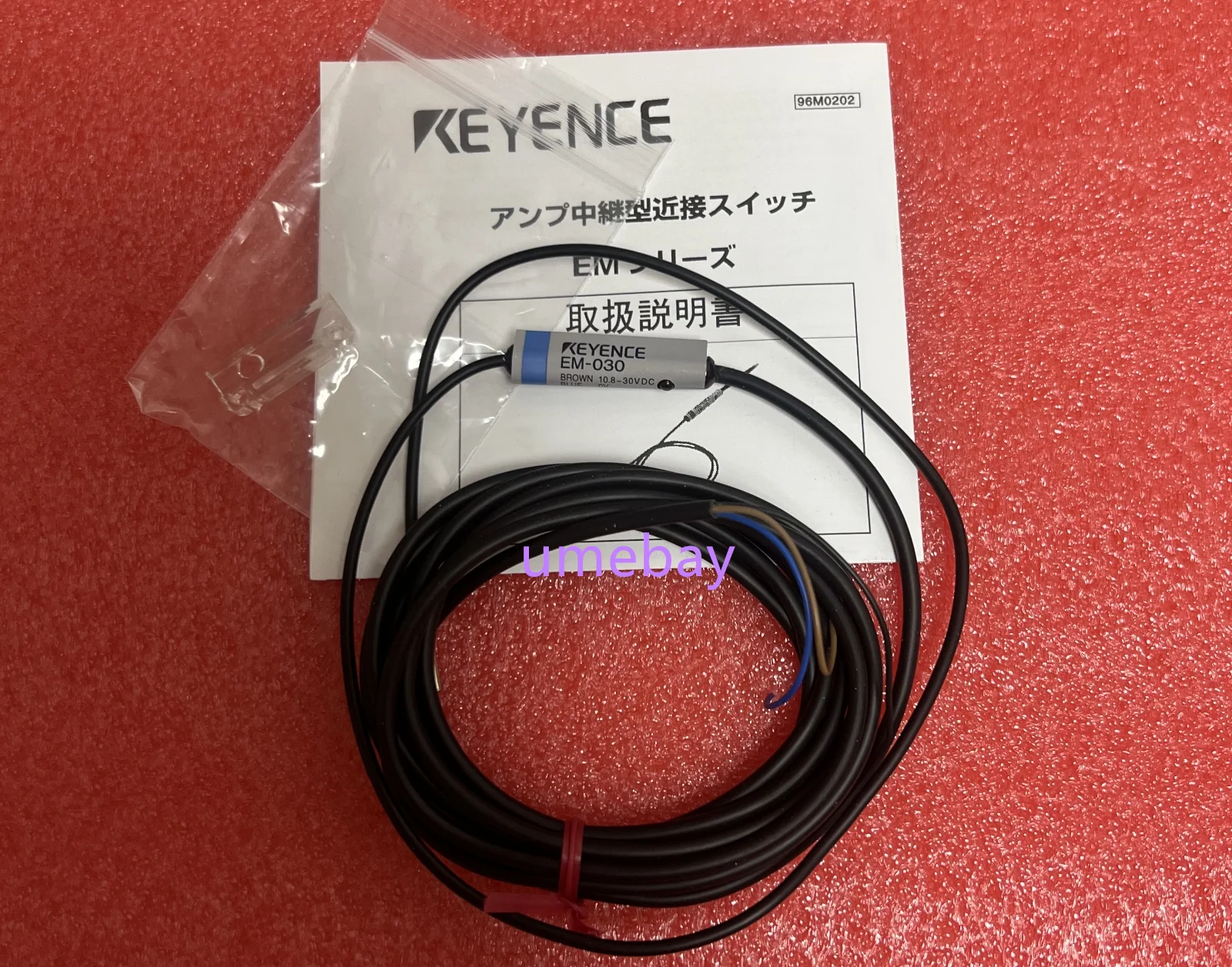 1 unidade/interruptor de proximidade: EM-005 / EM-010 / EM-014 / EM-030/ EM-038 / EM-054 / EM-080