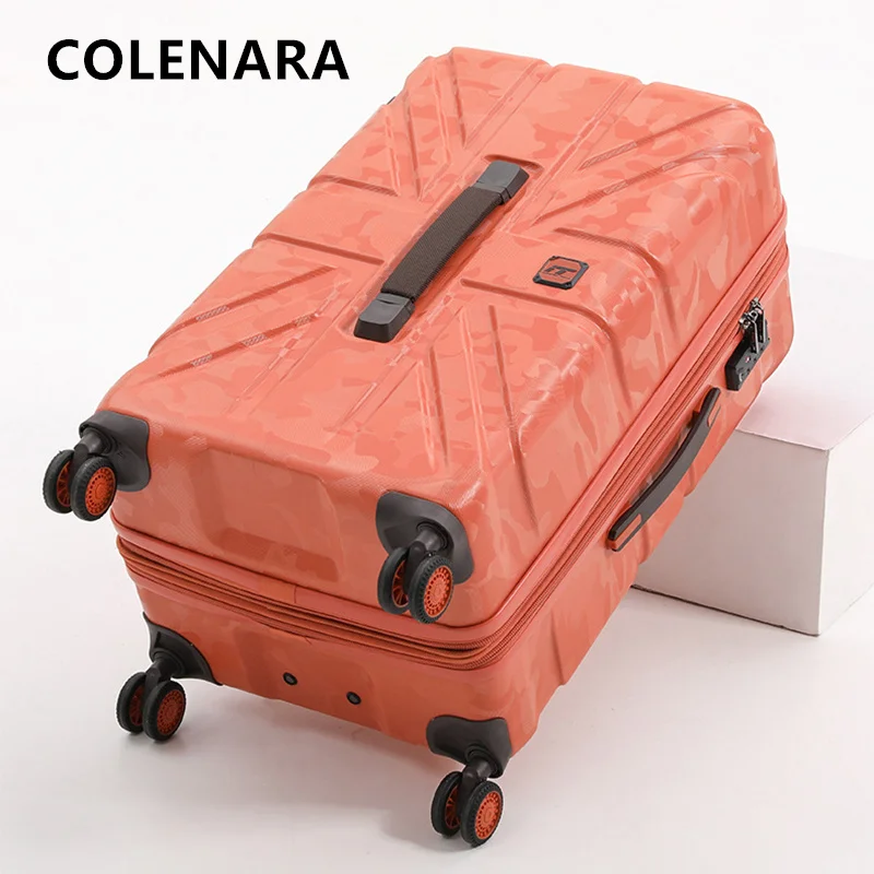 COLENARA Suitcase Women's Large-capacity Trolley Case Men's Boarding Box 20