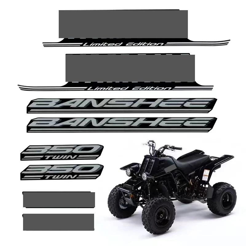 

Kit for yamaha limited edition 350twin banshee Motorcycle Whole Car Fairing Sticker Decals