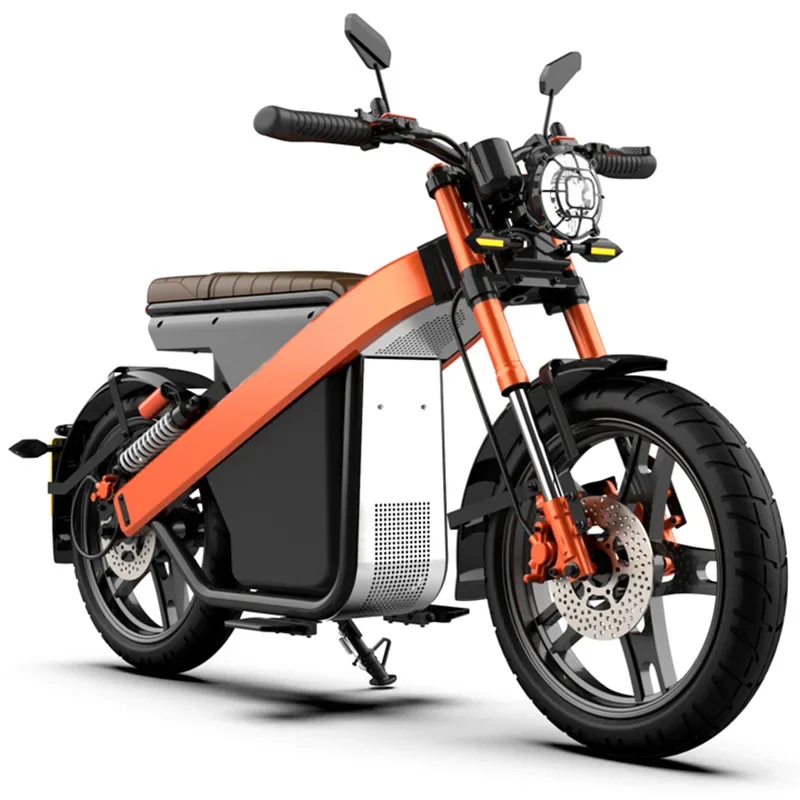 Electric Bike 2000W Motor 60V/20/25AH Battery City Men & Women Electric Bike 20 Inch Tire Adjustable Variable Speed Electric Bik