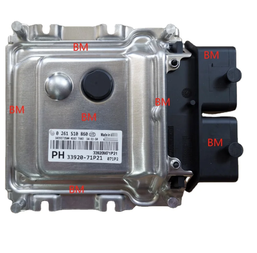 

Новый модуль управления двигателем ECU для вторичного рынка автомобиля ECM 33920-71P21 0261S10860 для Suzuki Swift Ano 11-17 Fiat SEDICI 1,6 06-14