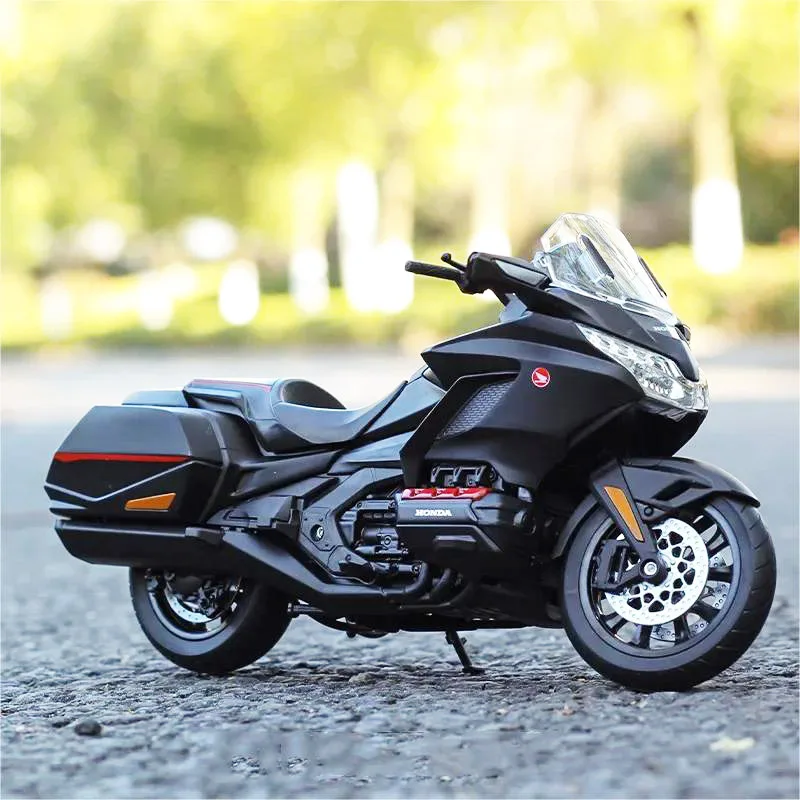 1:12 WELLY 2020 HONDA Gold Wing Alloy Motorcycle Model Diecast Metal Toy Travel Street Motorcycle Model Collection Gifts Toy Boy