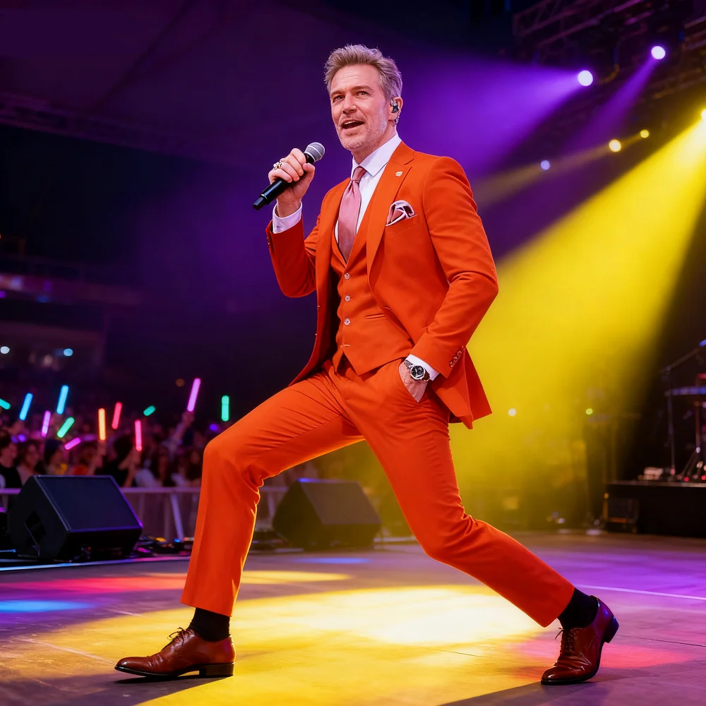 

Solid Slim Fit Men's Tuxedo 3 Piece Set - Notch Lapel Blazer Pants Vest Smart Casual Wedding Groom Business Suit