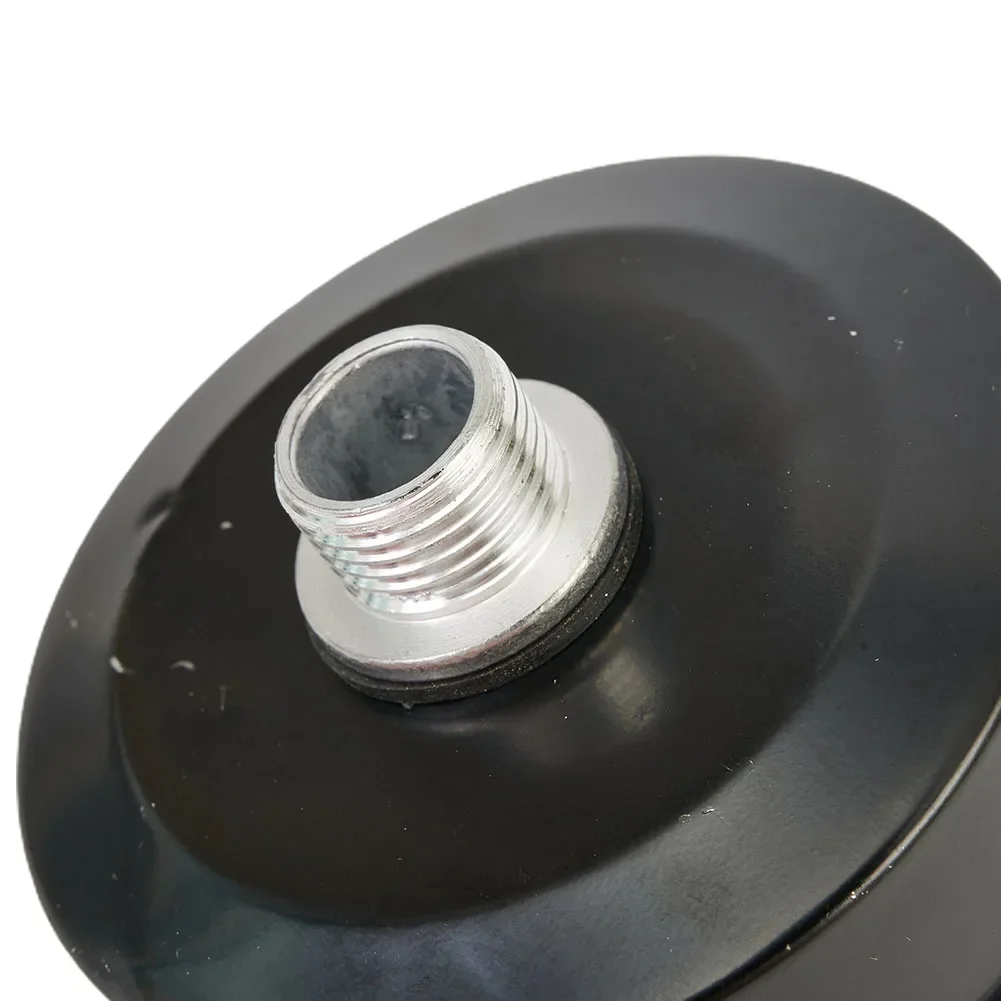 Filter Pump Accessories Noise Metal Black Air Compressor Muffler Replacement Attachment Silencer Intake Practical