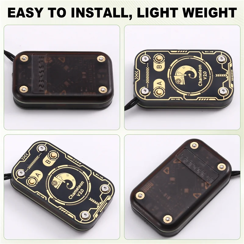 

BNVN-Restart Chameleon V2.0 RFID Smart Chip Reader Emulator 125Khz 13.56Mhz Card Decoder NFC Duplicator Smart Card Emulator