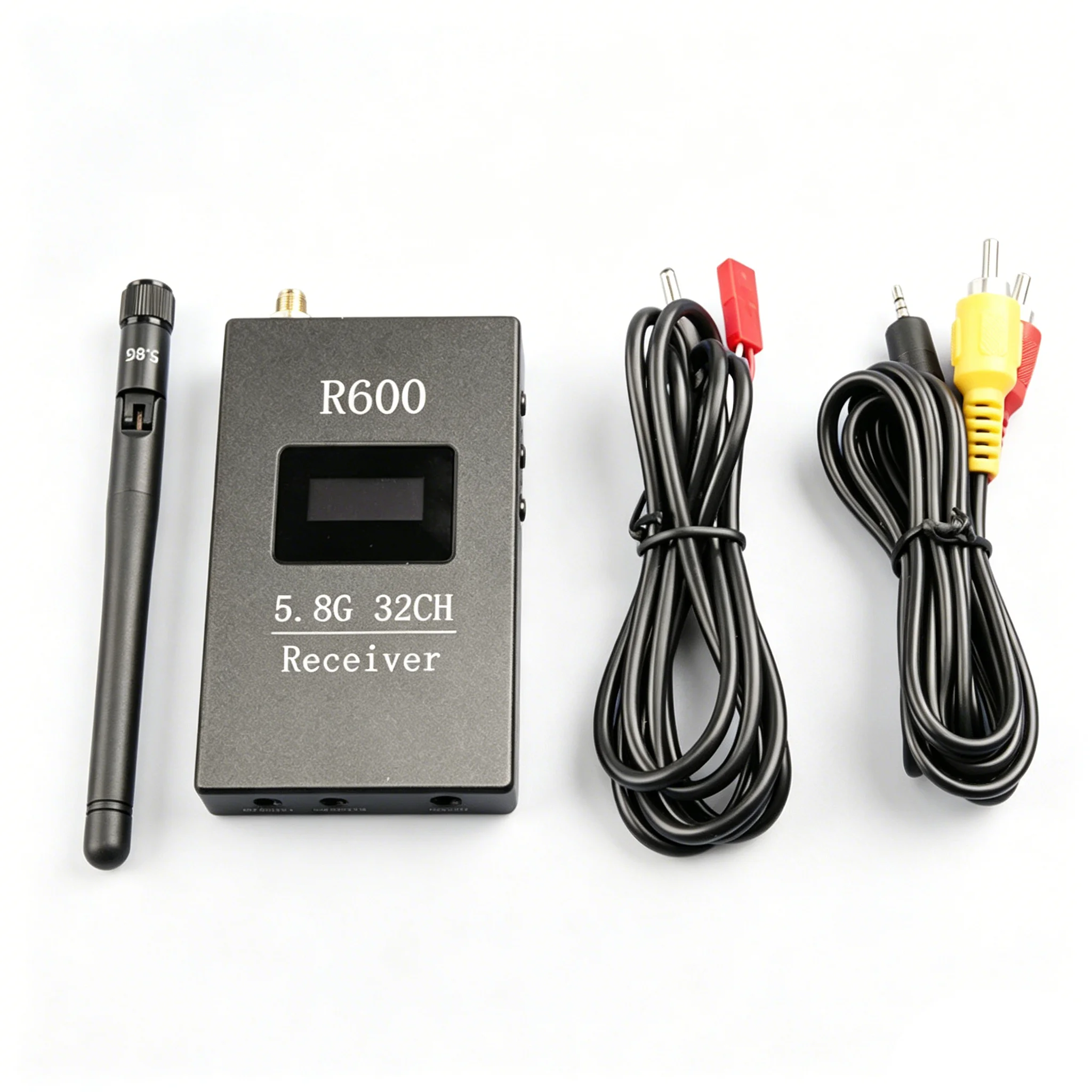 VRX 5.8G 32CH High Sensitivity Video Receiver Auto Frequency Scan Wireless AV RX for Toy RC Model Parts