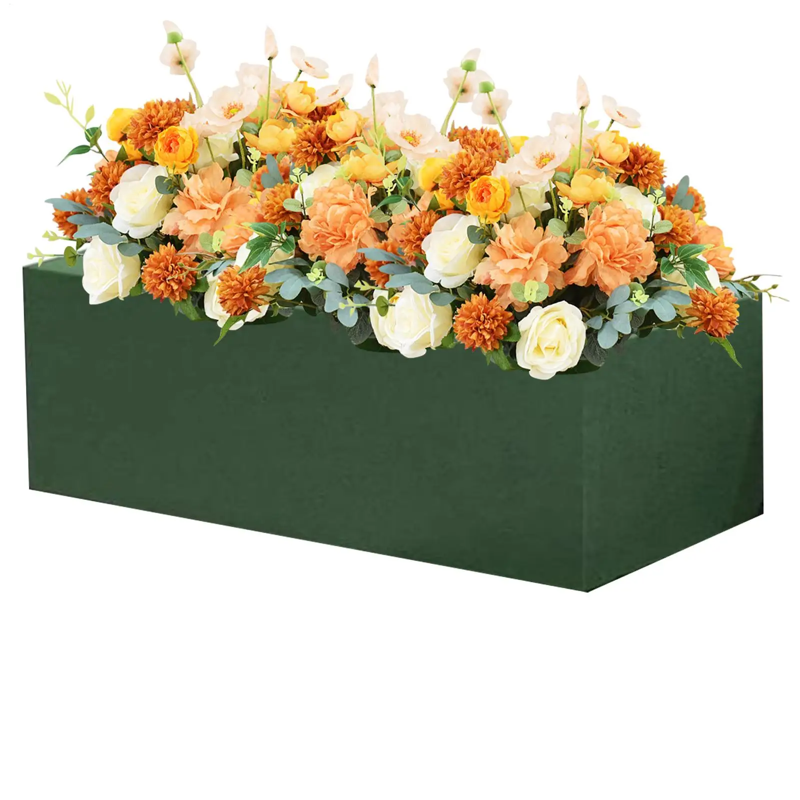Mousses florales vertes découpables, stables, pour fleurs fraîches et artificielles, pour décoration intérieure, mariage, anniversaire, fête, arche de fête