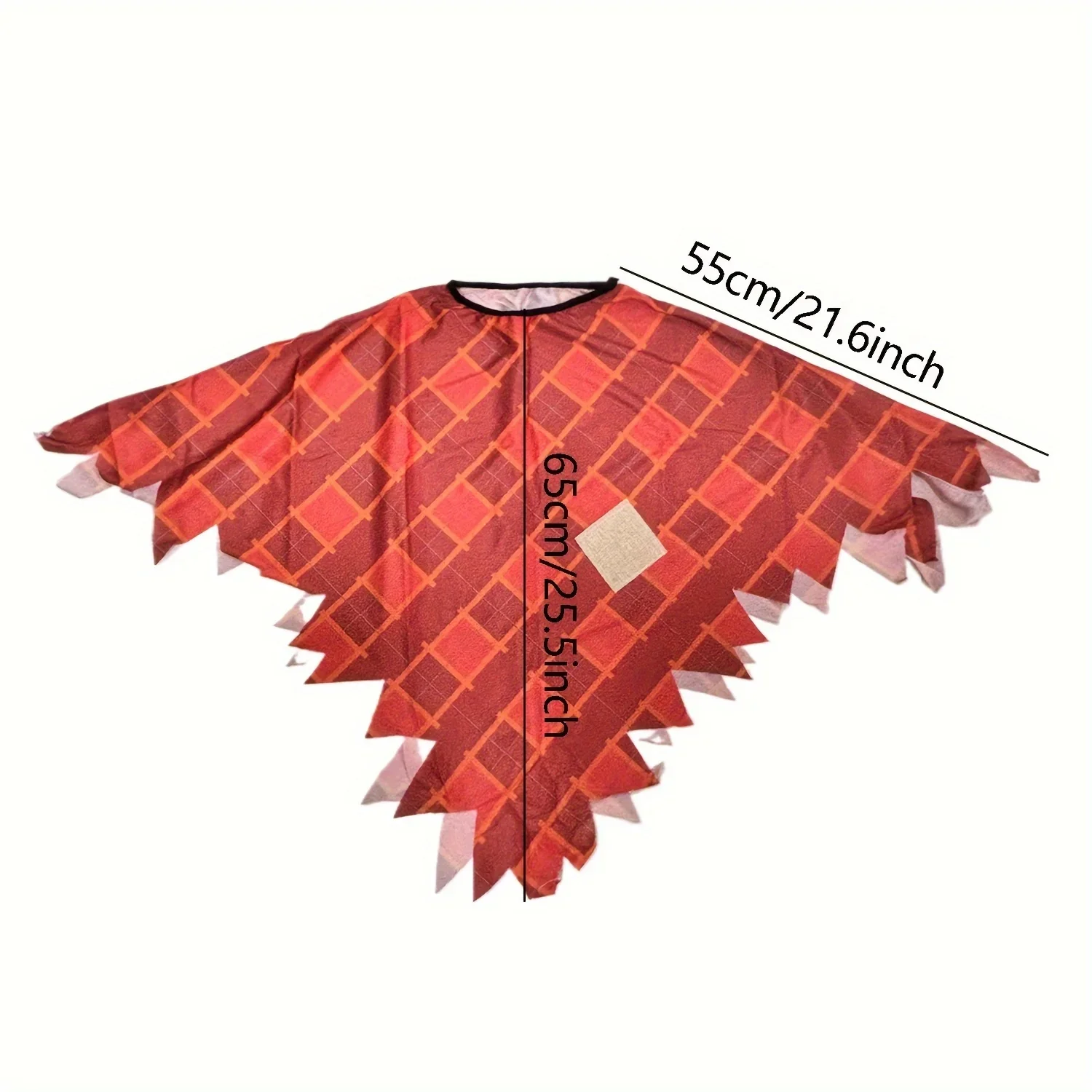 هالوين الفزاعة زي الديكور عباءة حمراء متقلب عباءة الساحرة معالج عباءة