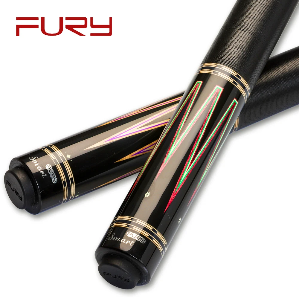 FURY Biiliard CL 1-3 Pool Cue Stick Kit 13mm Tiger Tip Professional Maple HTO Shaft with Case 3 Colors Maple Billar China 2019