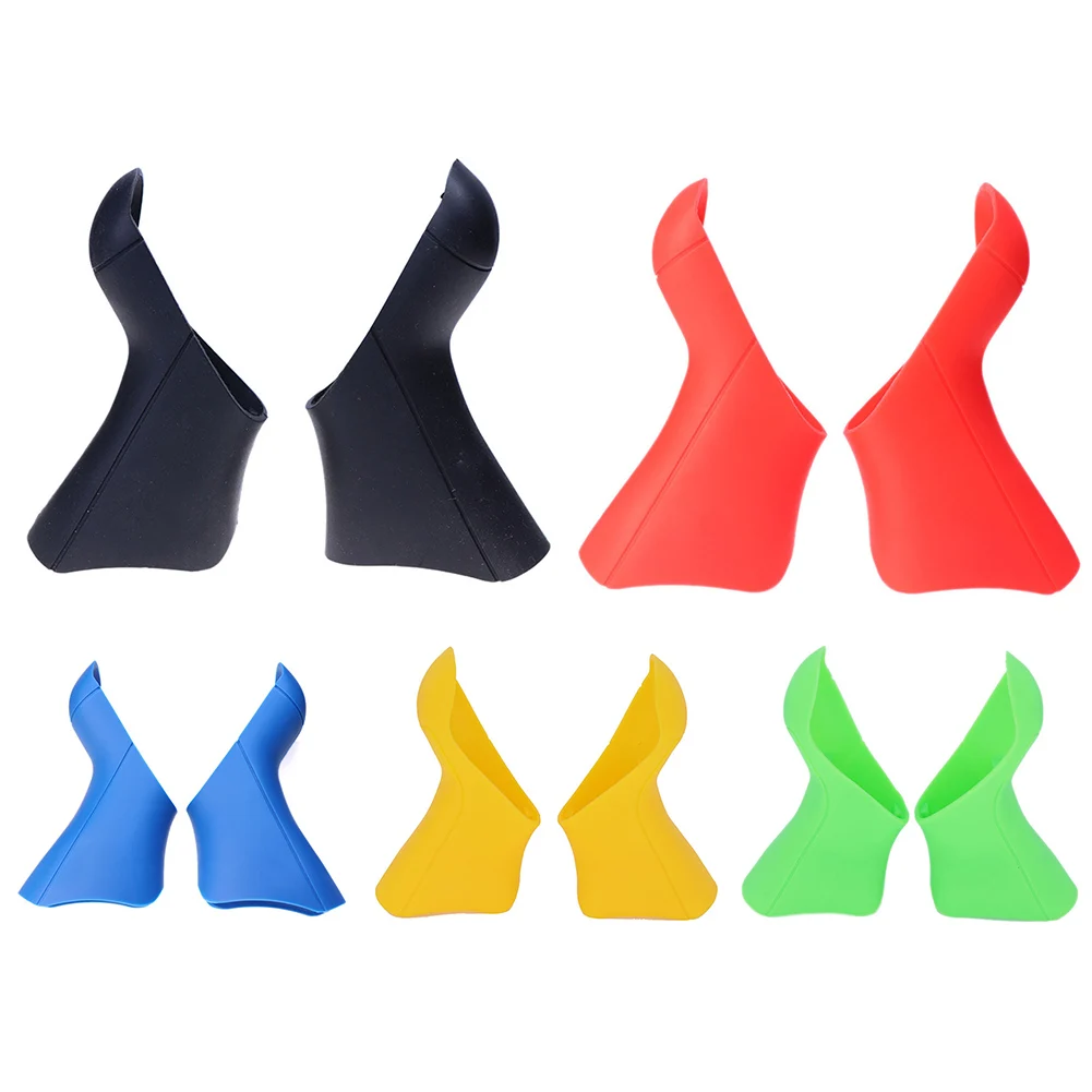 AliExpress MEROCA Bike Brake Lever Rubber Hoods For ST-2400 3500 4500 Bicycle Brake Gear Shift Cover Bike Brake Shift Lever Bracket Covers Hoods