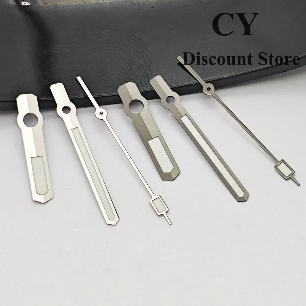RICHUS NH35 Watch Hands Silver Blue Gold Gun Rose-Gold Watch Hands Green Luminous Fit NH35 NH36 Movement Watch Accessories Parts