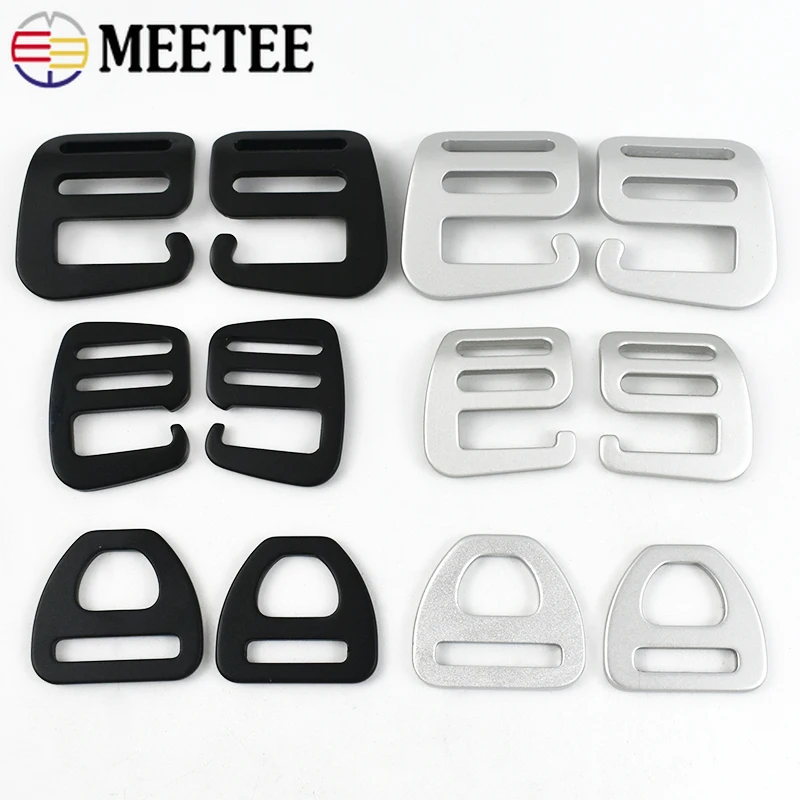 

5-30Pcs 20/25mm Metal Ring Buckels For Bag Strap Webbing Adjust Buckle Dog Collar Connection Hook Clasp DIY Hardware Accessories