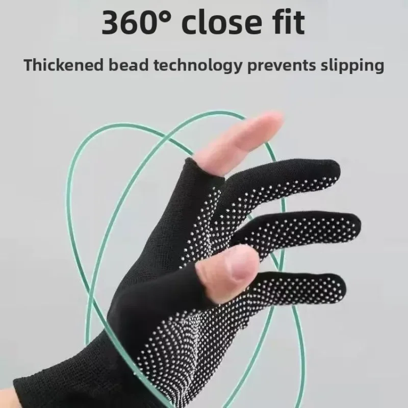 Nylon Non Slip Breathable Warm Soft Sun Protection Work Gloves Construction Packaging Latex Coated Safety Mittens for Men Women