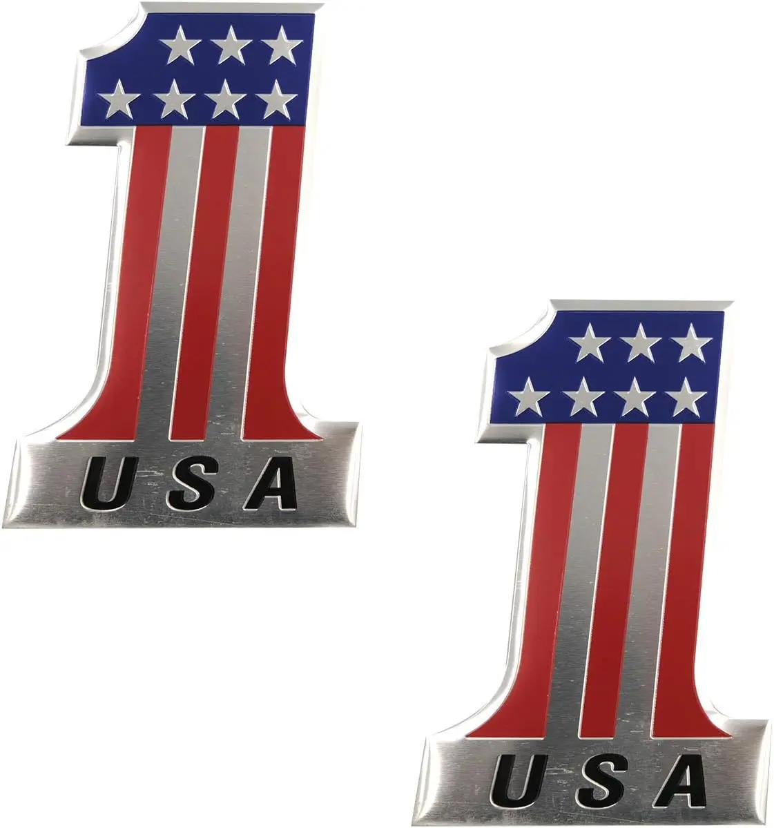 

Personalized Customization Car Sticker National USA Flag Emblem Car Stickers Waterproof Reflective Sunscreen Decals Accessories