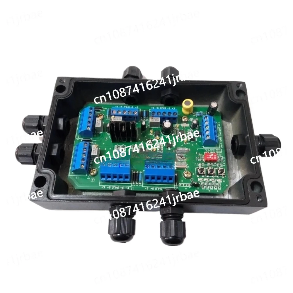 0-5v/4-20mA Weighing Transmitter KM01A Connected to PLC