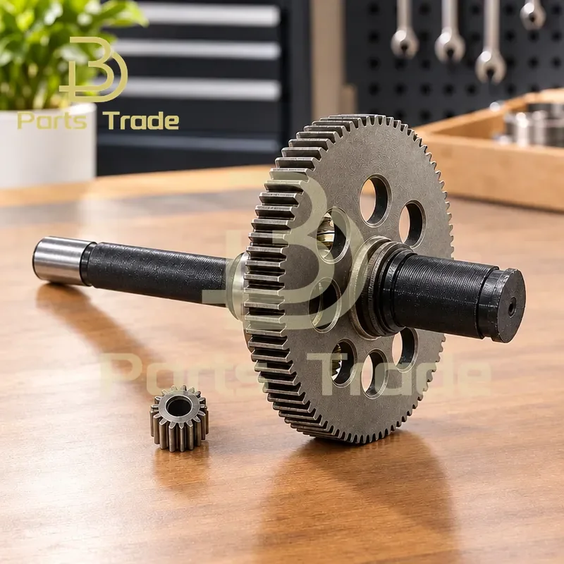 Mini Gear with Shaft for Power Tools Chain Saw Hand Saw Lithium Logging Saw Pinion 550 Type 14 Teeth Brushless Motor Gear