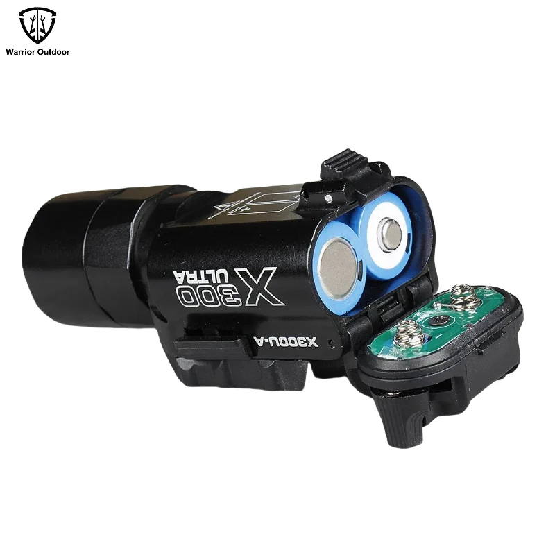 Tactical Weapon X300 X300U Ultra Metal Pistol Gun Strobe LED Light Fit 20mm Rail Airsoft Weapon Hunting Flashlight