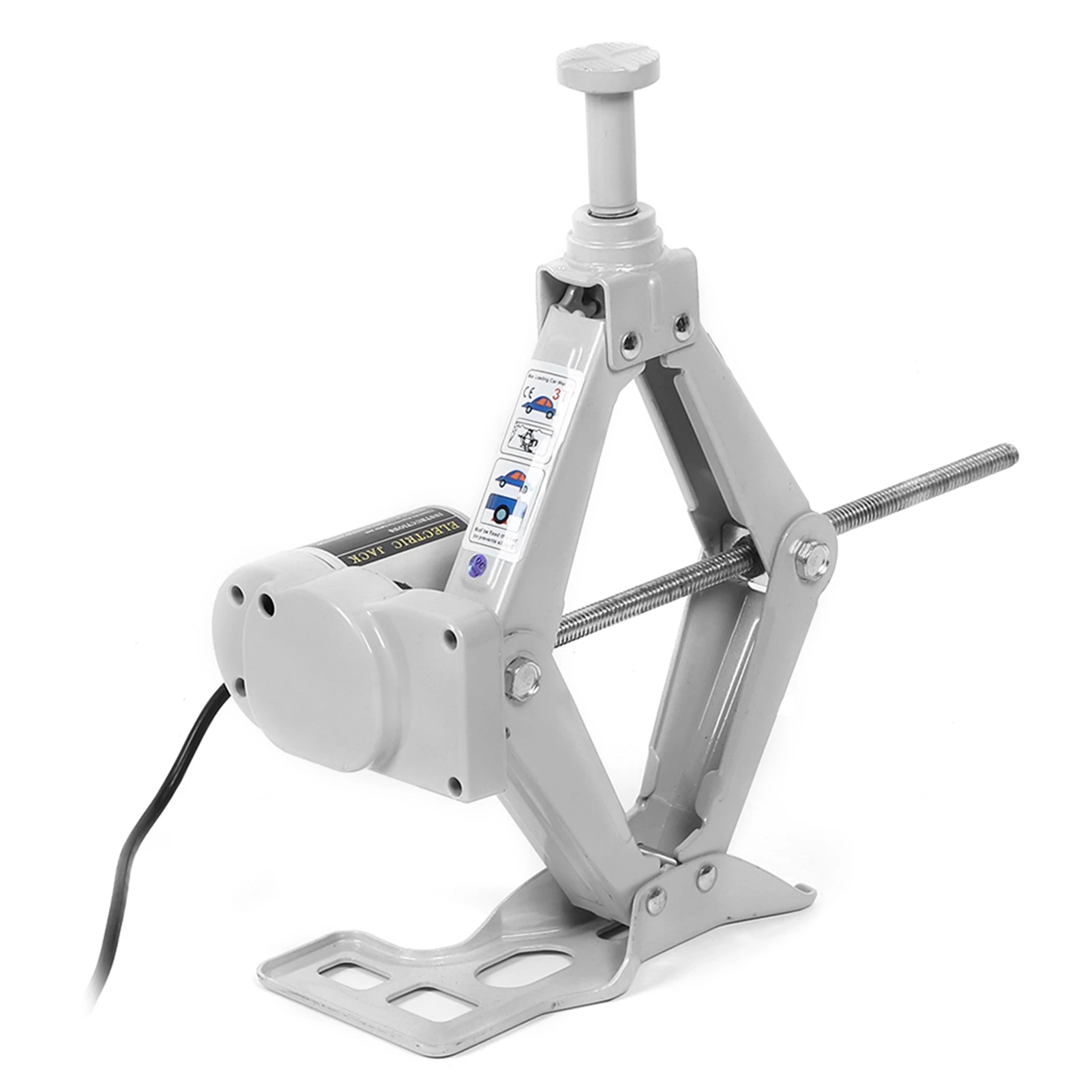 

Автомобильный автоматический электрический подъемный домкрат с силовым ключом - аварийное оборудование для гаража 2 т, портативный для замены шин автомобиля