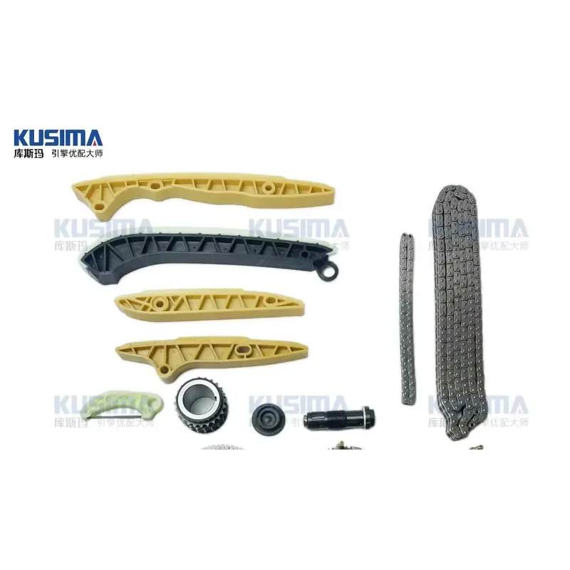 Factory M272 Engine Complete Timing Chain Kit with VVT Gears for Mercedes Benz 272 2.5 3.0 3.5 6 Cylinder A2720520016