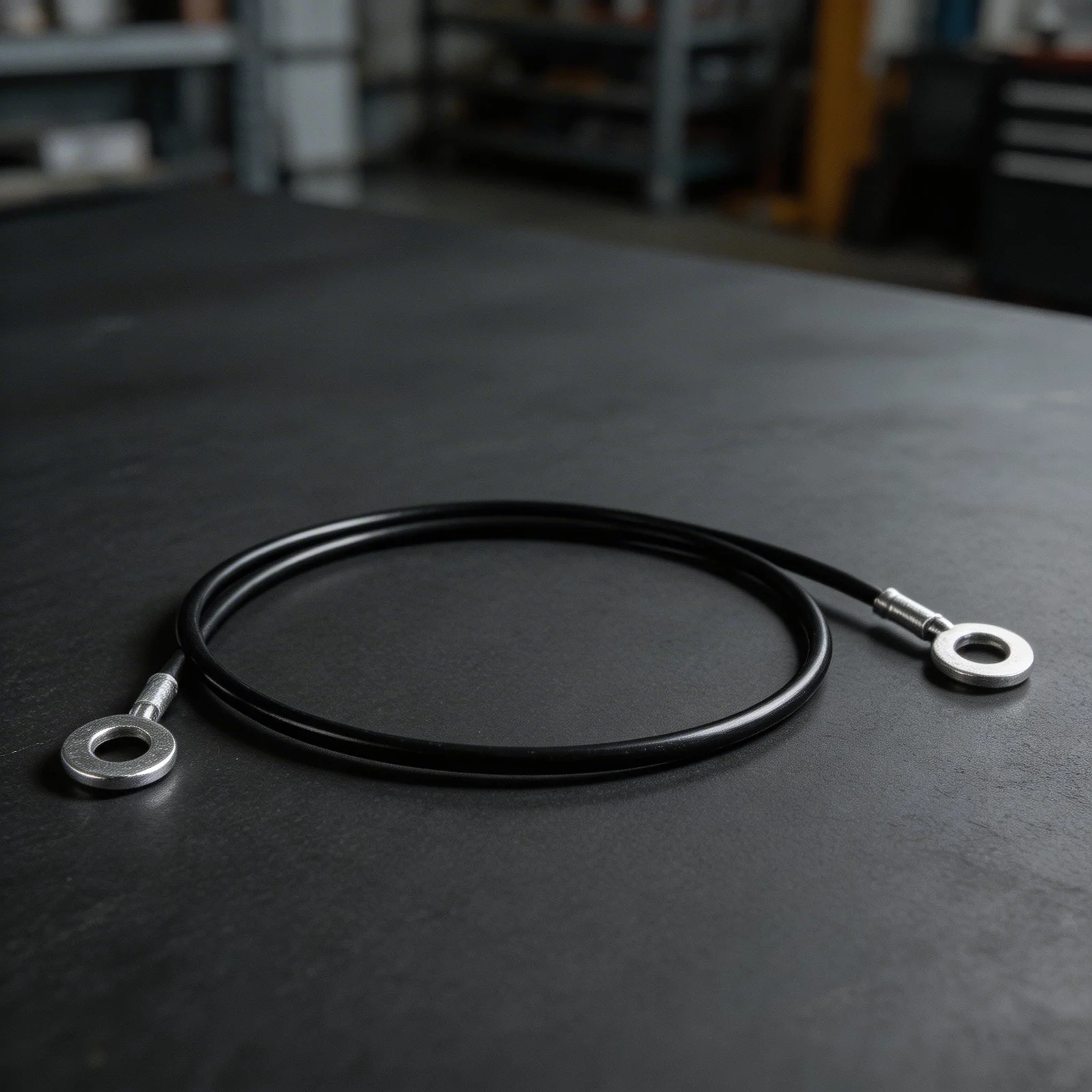 Steel Wire Rope for Stair Stepper Transmission Systems 805 mm Length 5 mm Diameter Compatible with Multiple Models
