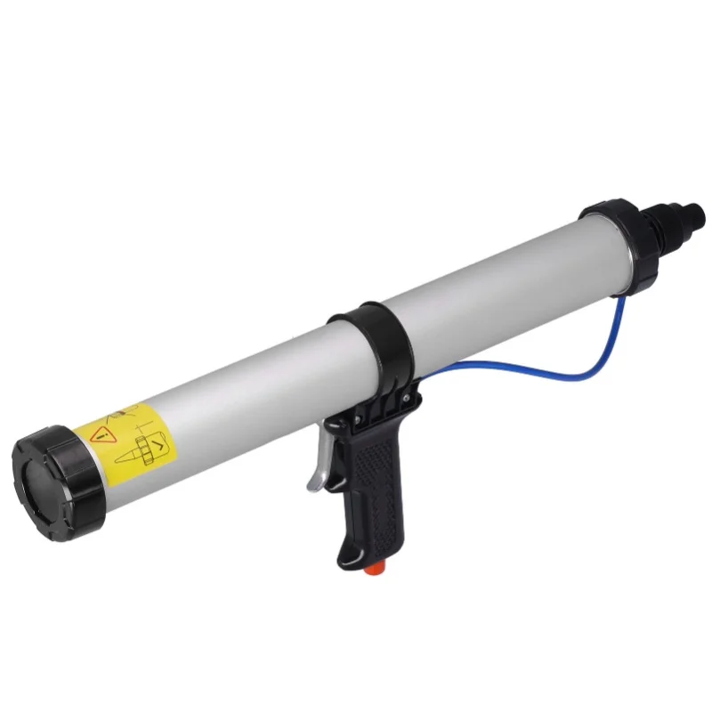 

Pneumatic Caulking Gun Aluminum Alloy Applicator Industrial Tools For Ships Containers 600ml