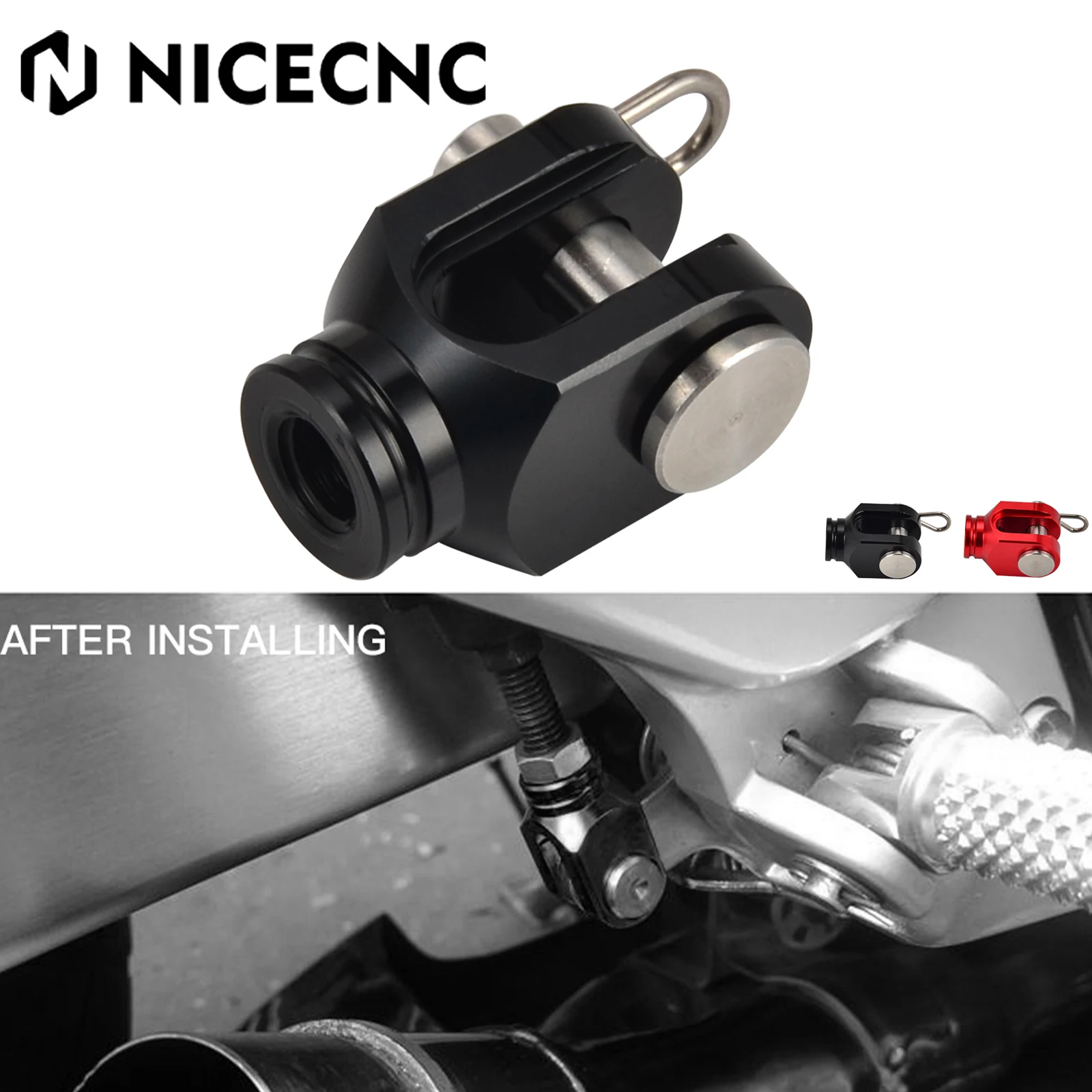

Rear Brake Clevis For Honda CBR250R CBR300R CB250F CB250R CB300F CB300R CB400F CB400SF CBR400R CB500X CB500F CBR500R