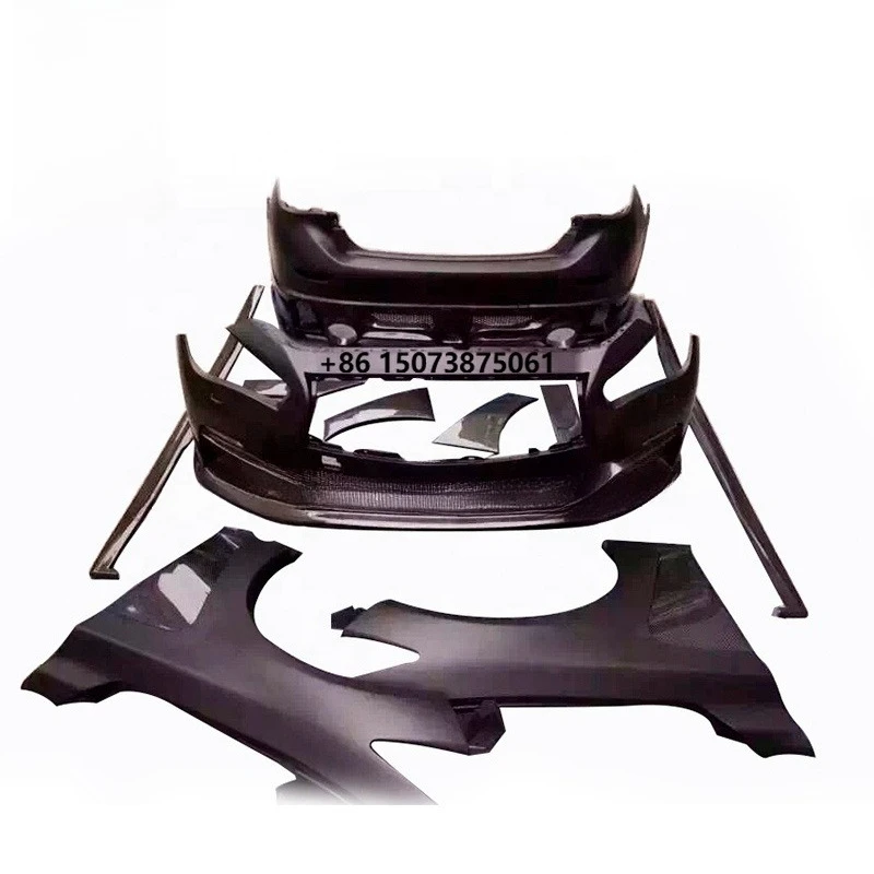 Carbon Fiber Mix Fiber Glass Car Bumper BodyKit for Infiniti Q50 Upgrade to EAU Style Big Body Kit