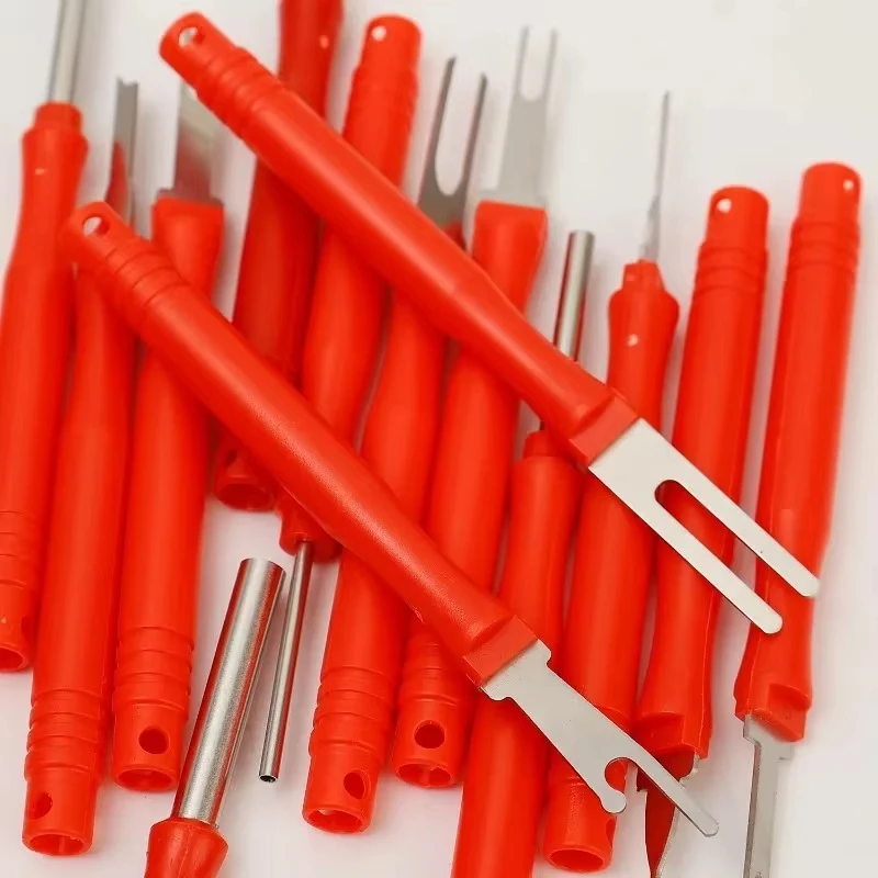 

21Pcs Electrical-Connector-Pin Puller Tool Kit Automotive Cable Remover Needle Remover For Automotive Electrical Connectors