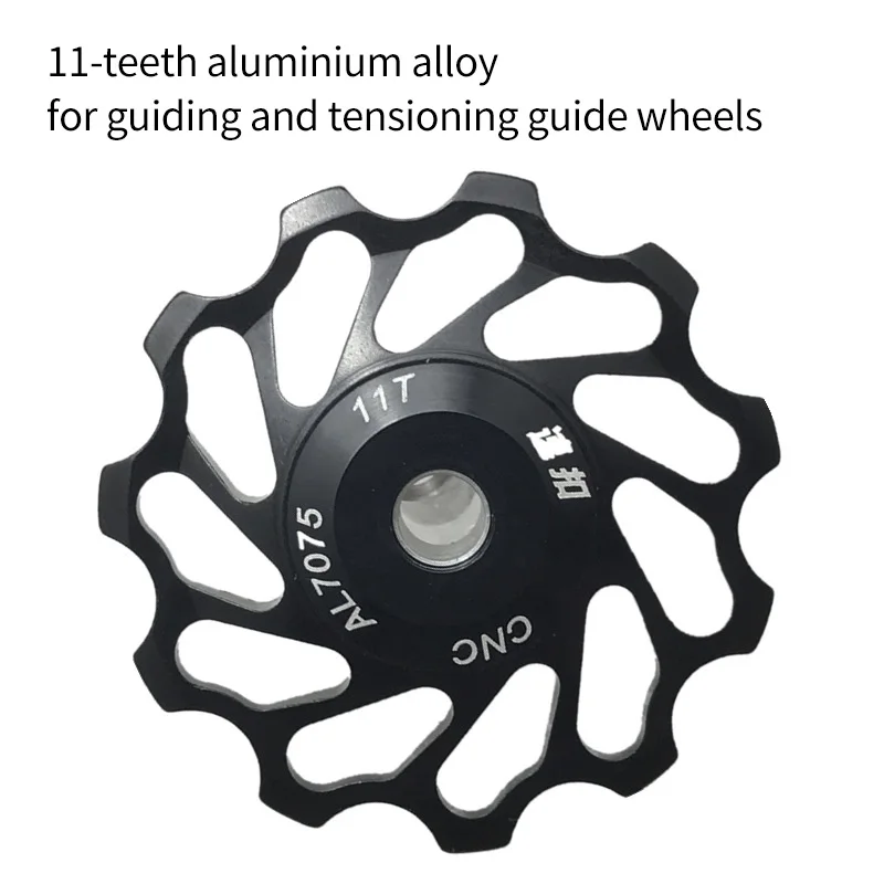 Mountain road bike shifting rear derailleur Perrin bearing guide wheel 11T13 teeth metal derailleur sprocket parts