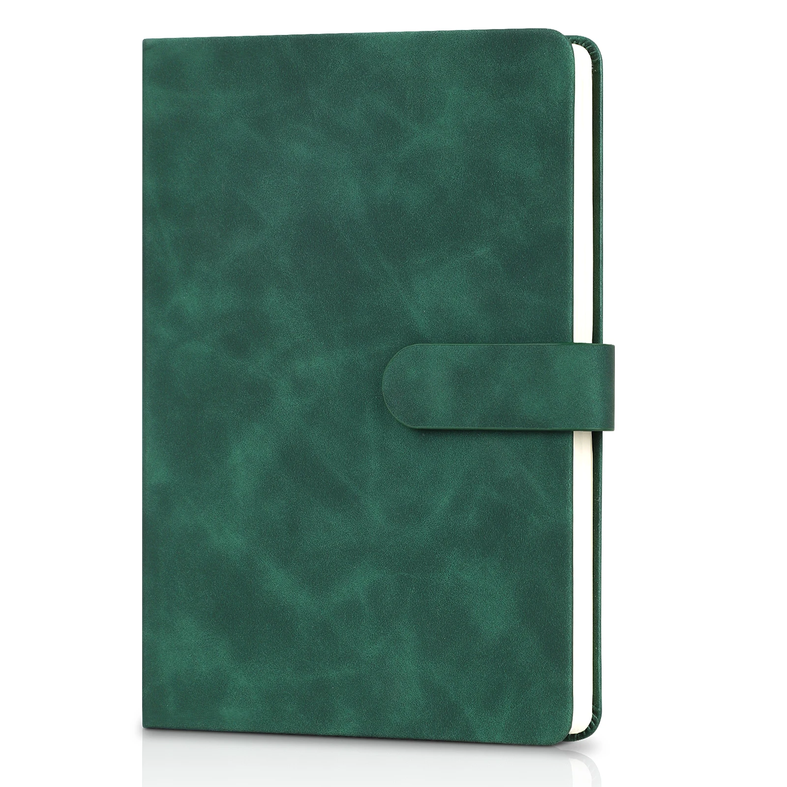Lined Journal Notebook, A5 Hardcover Leather Journals for Writing, 160 Numbered Pages, 5.7'' X 8.3'' Notebooks for Work Office