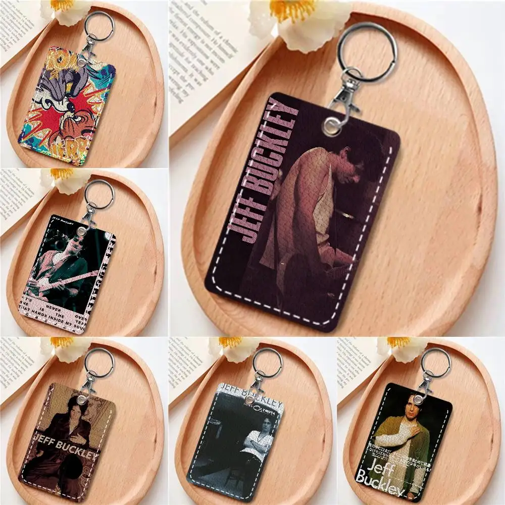 

J-Jerrys Mouse And Toms Cat Card Holde Applicable To Credit Cards Bus Card Soft Leather Rectangular Keychain Protective Cover