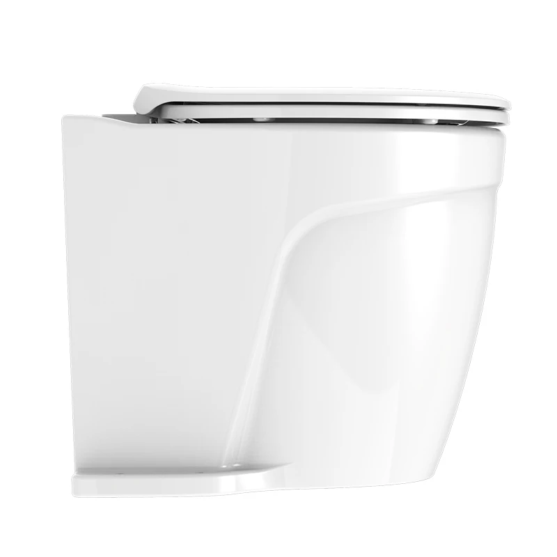 

Intelligent Library SEAFLO 12V 24V Yacht Toilet RV Sailing Yacht Self-Priming Toilet Marine Accessories Car Ceramic Toilet