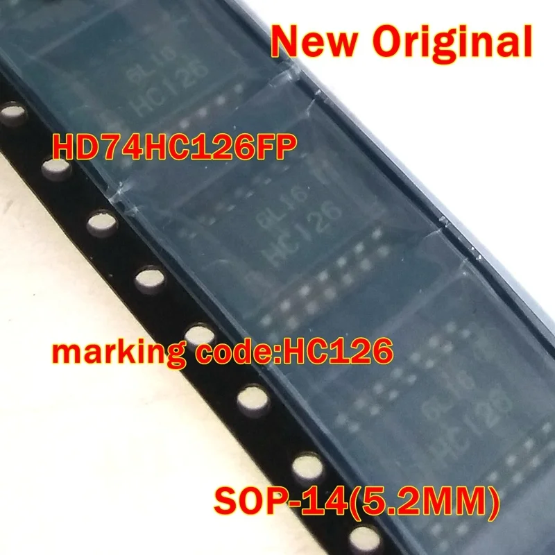 

1Pcs to 100Pcs Hd74Hc126Fpel Hd74Hc126Fp Sop-14(5.2mm) New Original Marking Code:Hc126 Four-Channel Bus Buffer/Driver