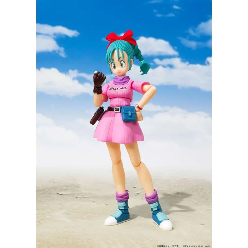 Dragon Ball Z Bulma figura S.H.Figuarts Bulma Anime comienzo de una gran colección de aventuras figuras modelo juguetes regalos de cumpleaños