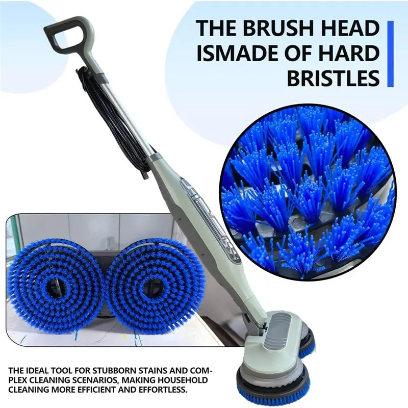 B46C Replacement Brush Head 2-Pack For Shark For Deep Cleaning Hard Floors Steam Mop Pads S7000/S7001/S8201 Series - view 2