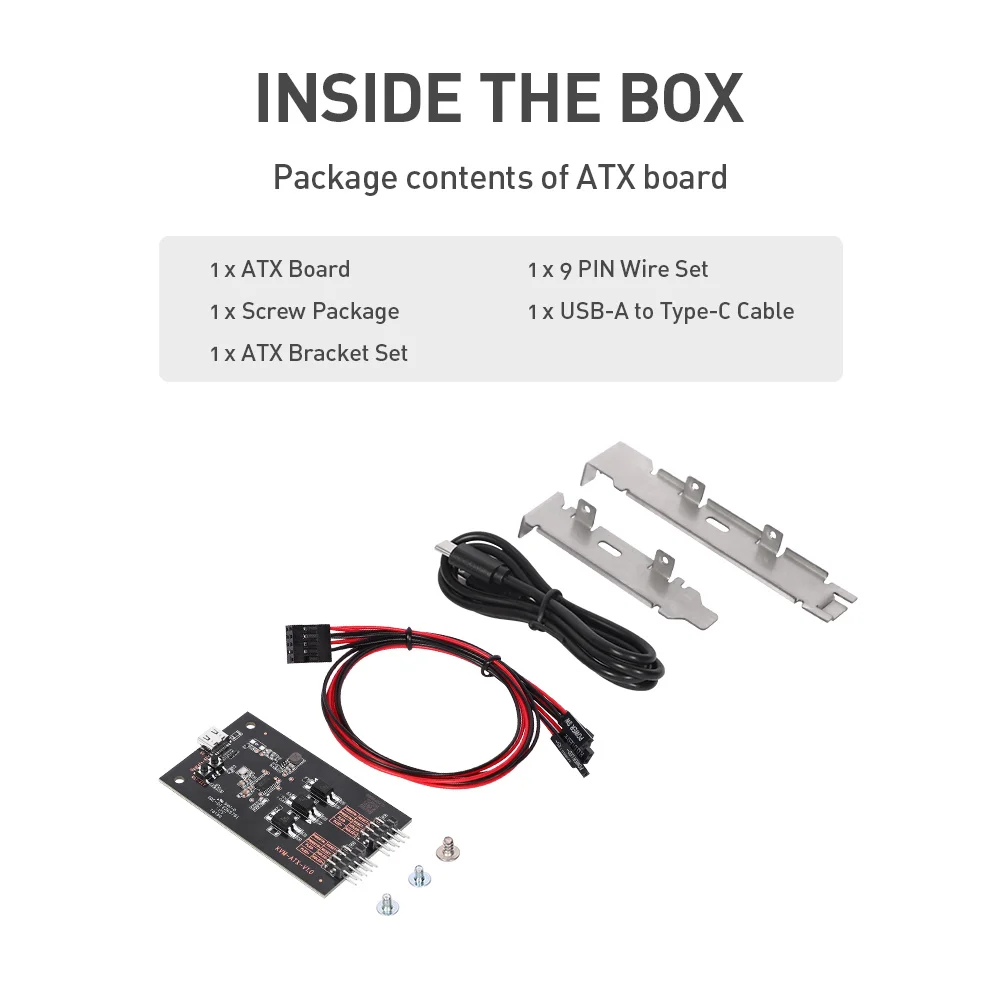 ATX Board-Comet GL-RM1 Accessories - Only for GL.iNet KVM - Boot from Shutdown, Crash Recovery