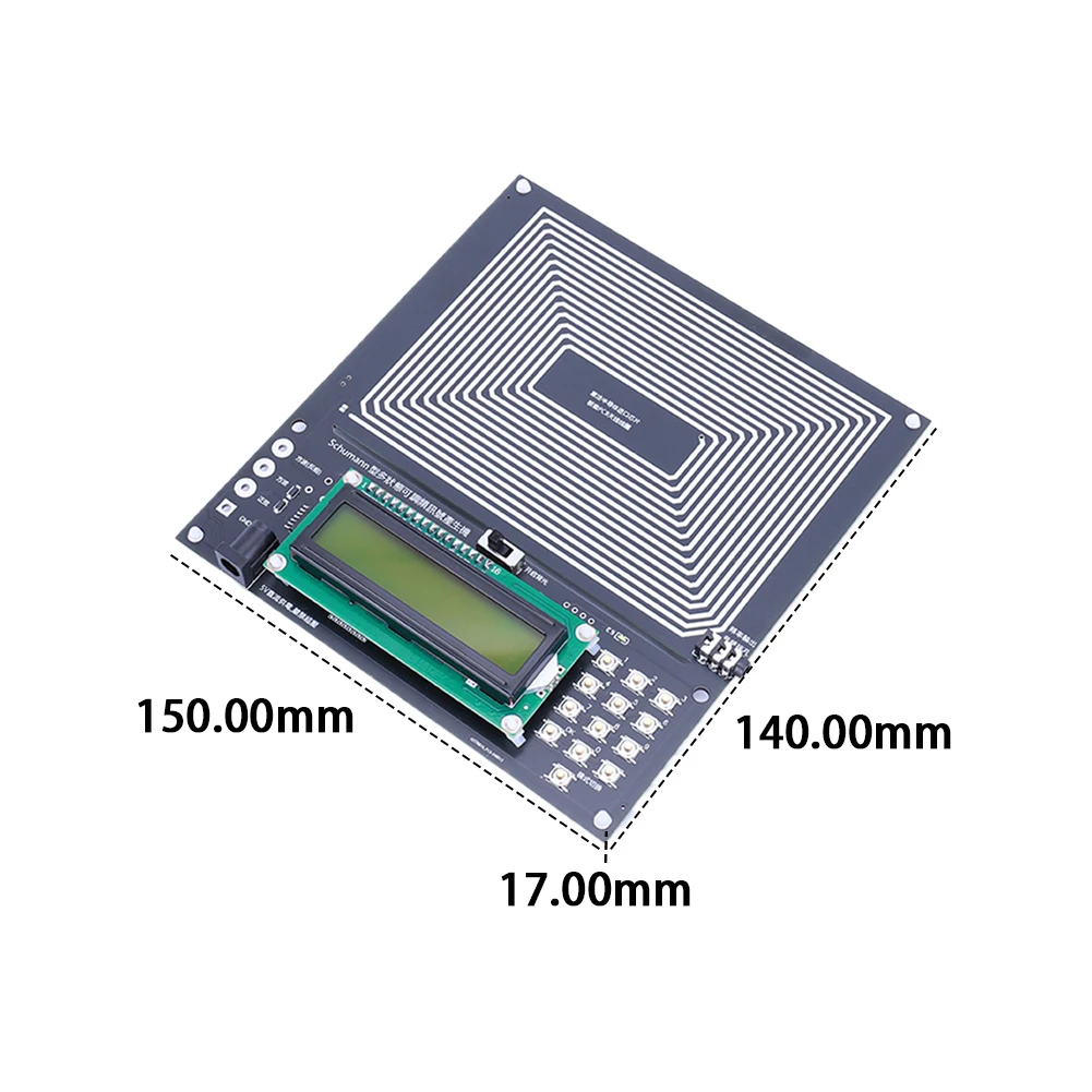 7.83 هرتز شومان موجة الرنين إشارة مولد قابل للتعديل 0.1 هرتز ~ 30000 هرتز فائقة منخفضة التردد نبض موجة إشارة مولد #6