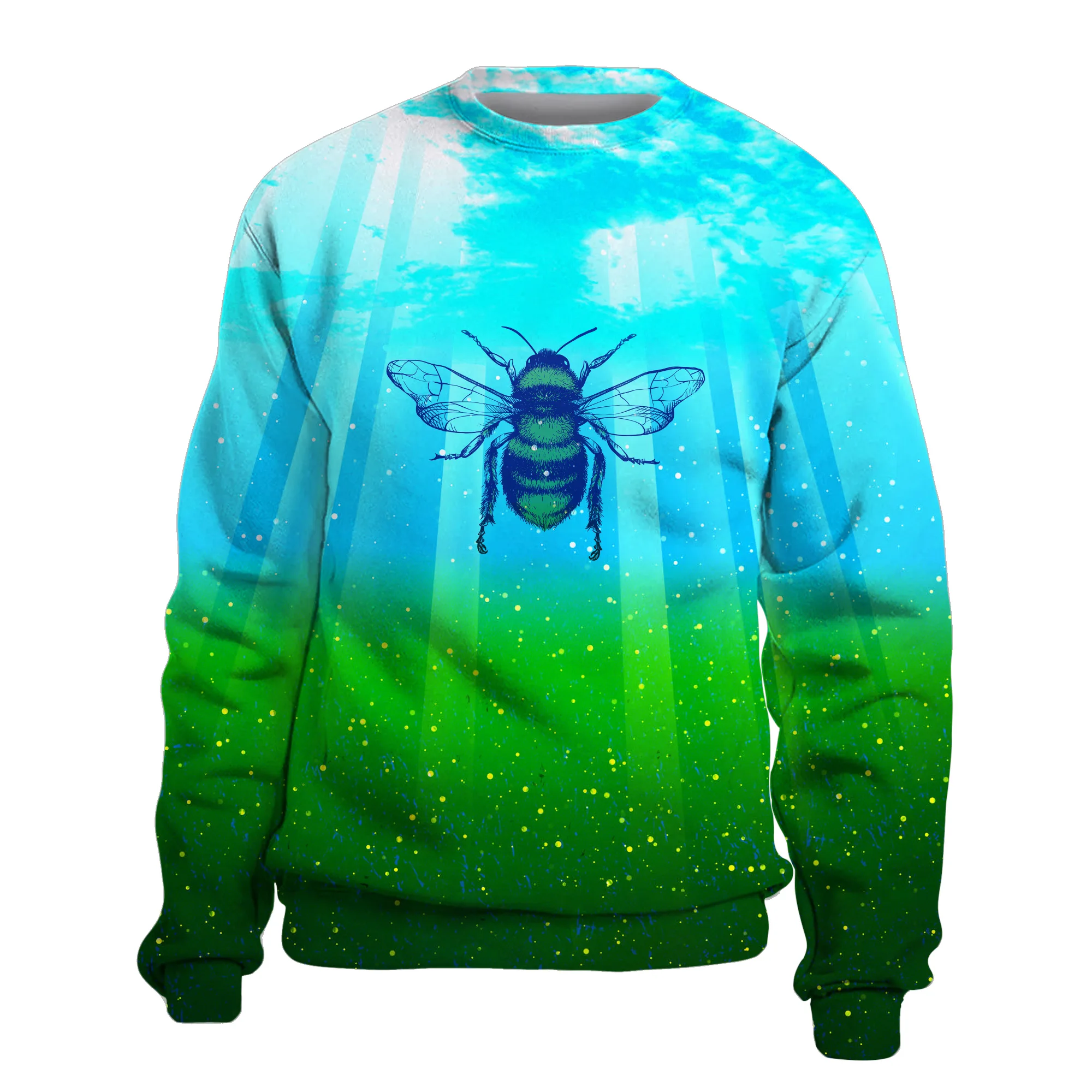 Flowers Graphic Hoodie Men Shipping Animal Bee Hooded Sweatshirt Fleece Men's Winter Sweater Tracksuits Kpop Pullover Anime Y2k