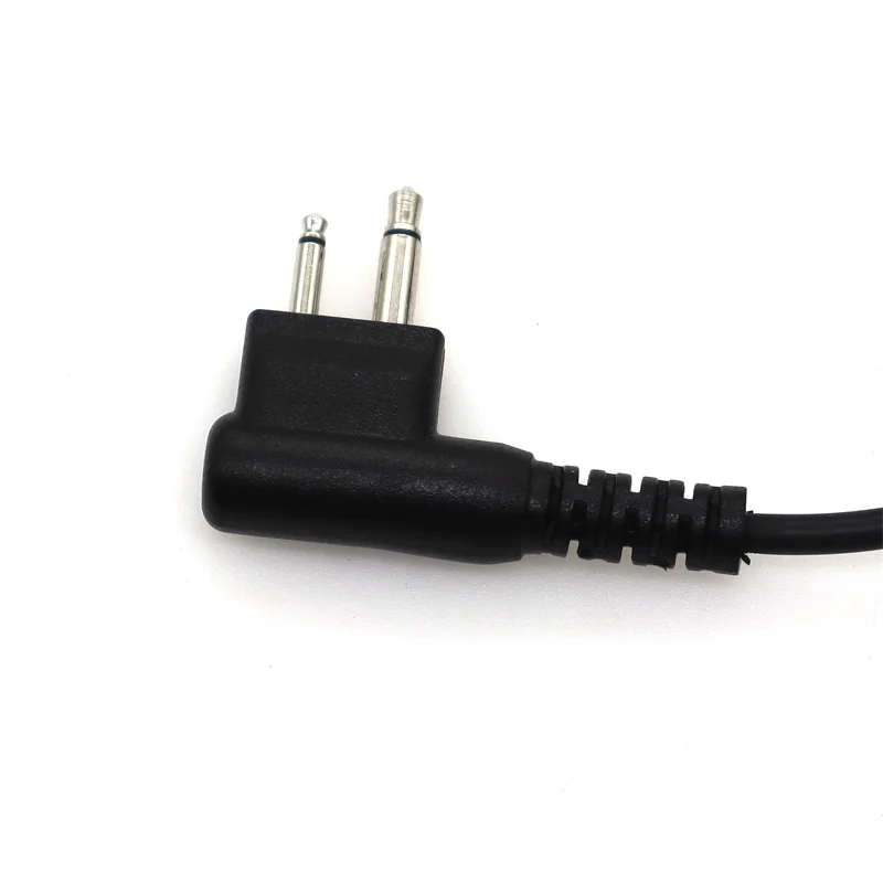 Écouteurs intra-auriculaires à tube acoustique secret, PTT MIC, casque 2 broches, accessoires radio CB, Motorola CP200, CP185, EP450, CP040, HTY