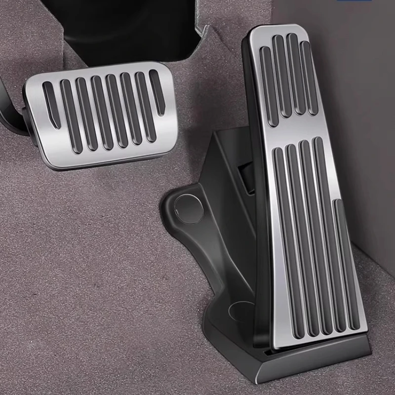 For BYD Atto 8 Tang L Accelerator brake pedal interior modification anti slip metal pedal
