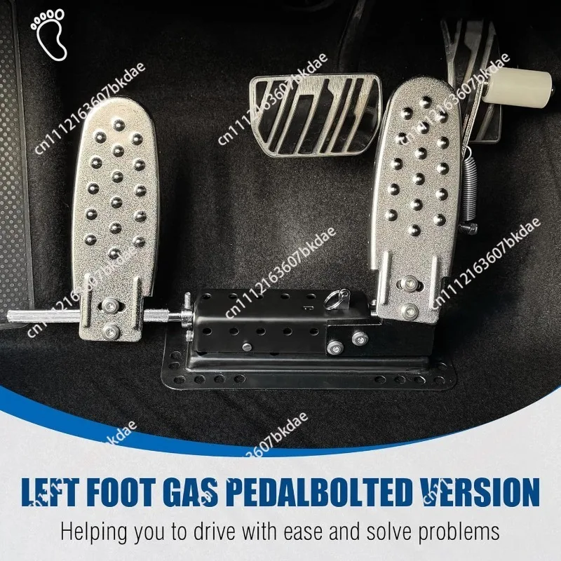 Left Foot Accelerator Gas Pedal, LFGP Drive Assist For Handicap Disabled Injured Stroke Drivers (Bolted Version)