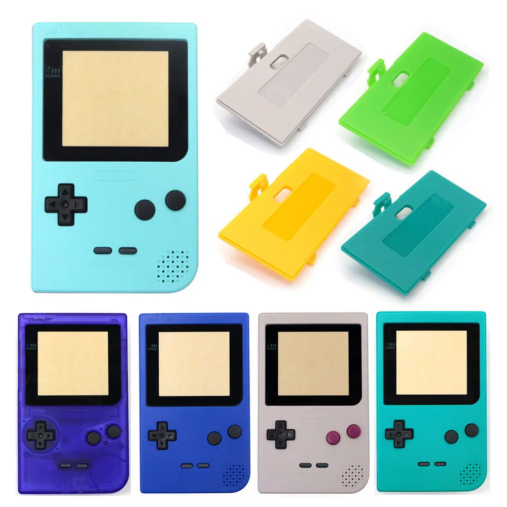 

Корпус GBP для Hispeedido Q5, комплект батарей для ЖК-дисплея с крышкой батарейного отсека USB-C для карманной консоли Gameboy GBP