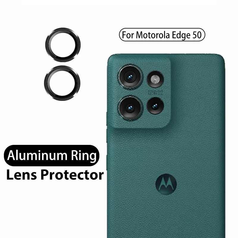 Edge50 Matel Ring Protective Glass Camera screen Protector For Motorola Edge 50 50Ultra 50Fusion 50Pro 40Neo 5G 50 Pro Lens Film